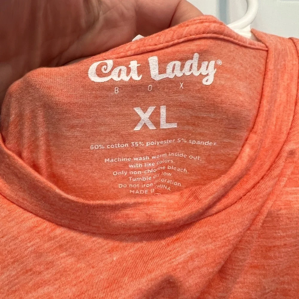 Cat Lady Mew are my sunshine XL women’s t shirt - Picture 6 of 6